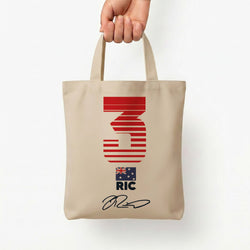 Ricciardo - F1 Tote Bag — Natural / Small