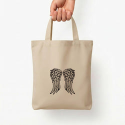 Daryl's Wings - TWD Tote Bag — Natural / Small