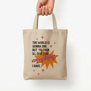 The World Is Gonna End - Fender Tote Bag 5