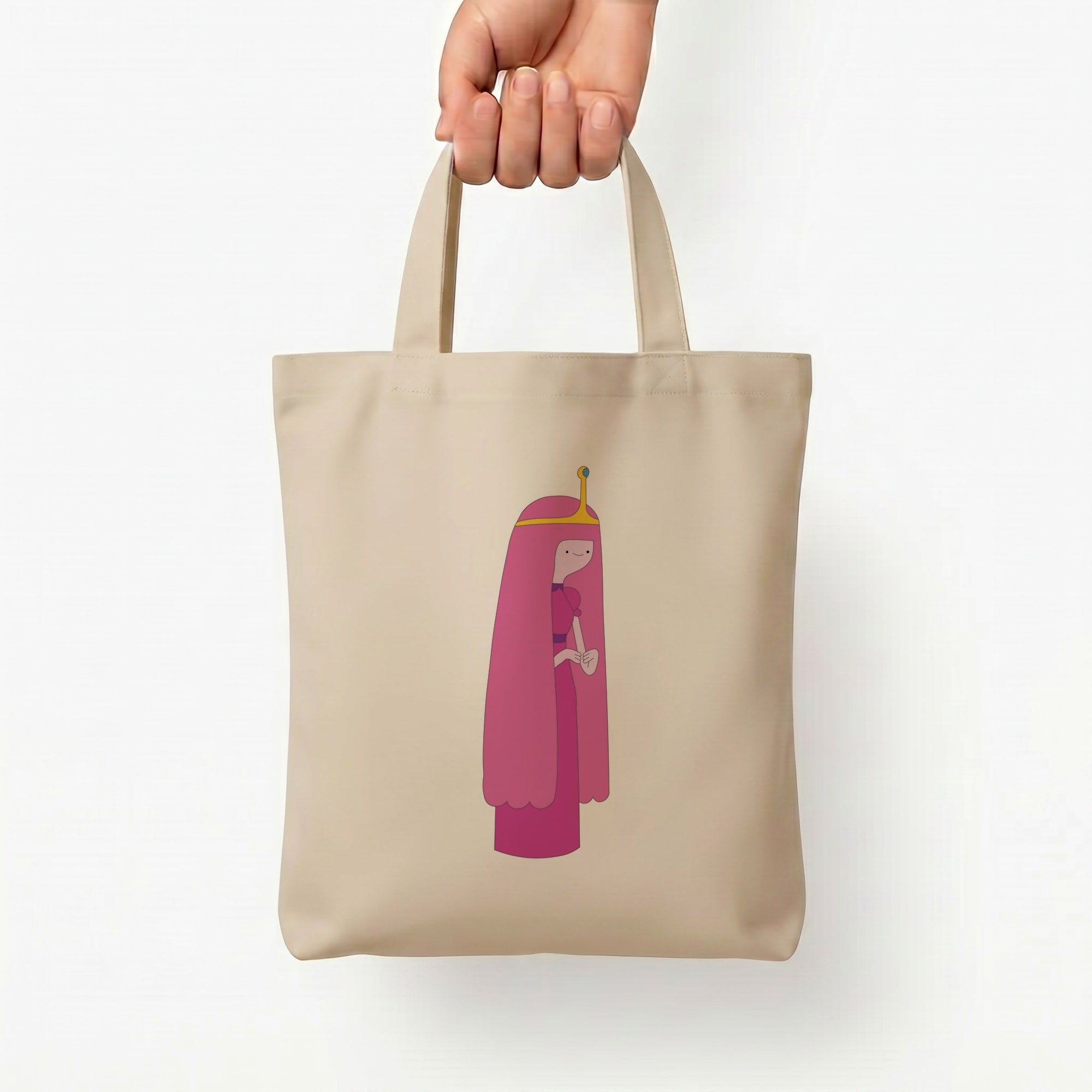 Bubblegum Tote Bag — Natural / Small