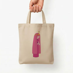 Bubblegum Tote Bag — Natural / Small