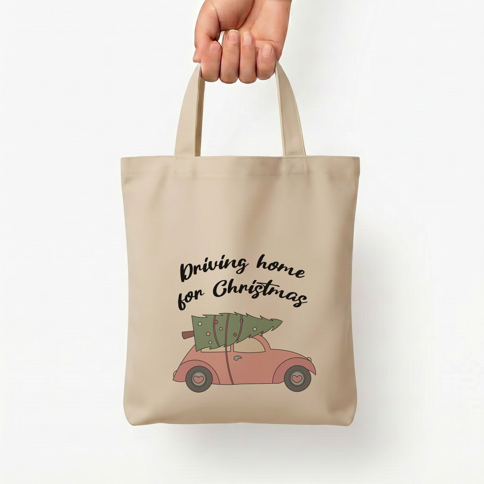 Driving Home For Christmas - Christmas Songs Tote Bag — Natural / Small