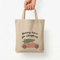 Driving Home For Christmas - Christmas Songs Tote Bag — Natural / Small
