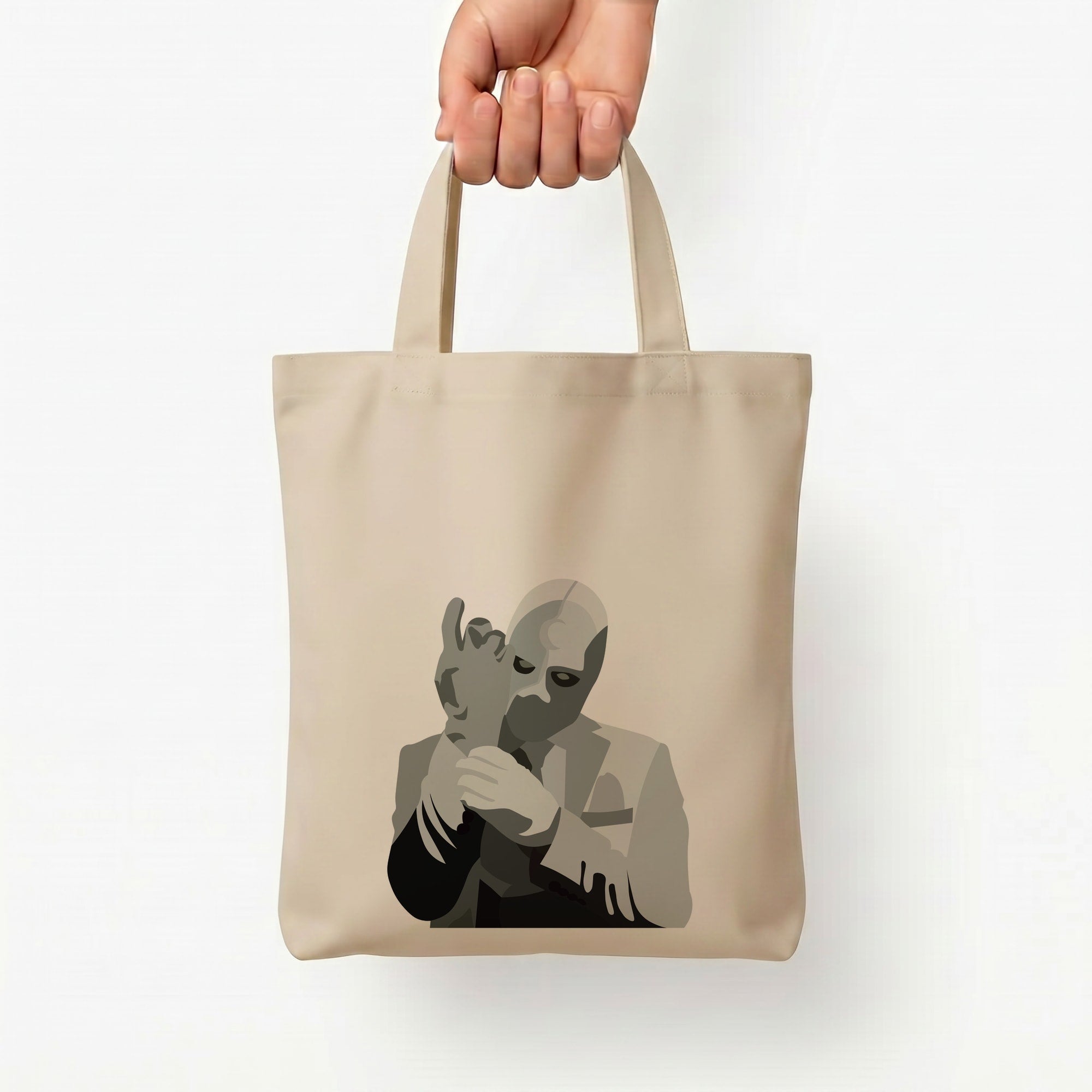 Moon knight Tote Bag — Natural / Small