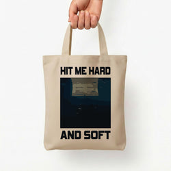 Billie Blue Tote Bag — Natural / Small