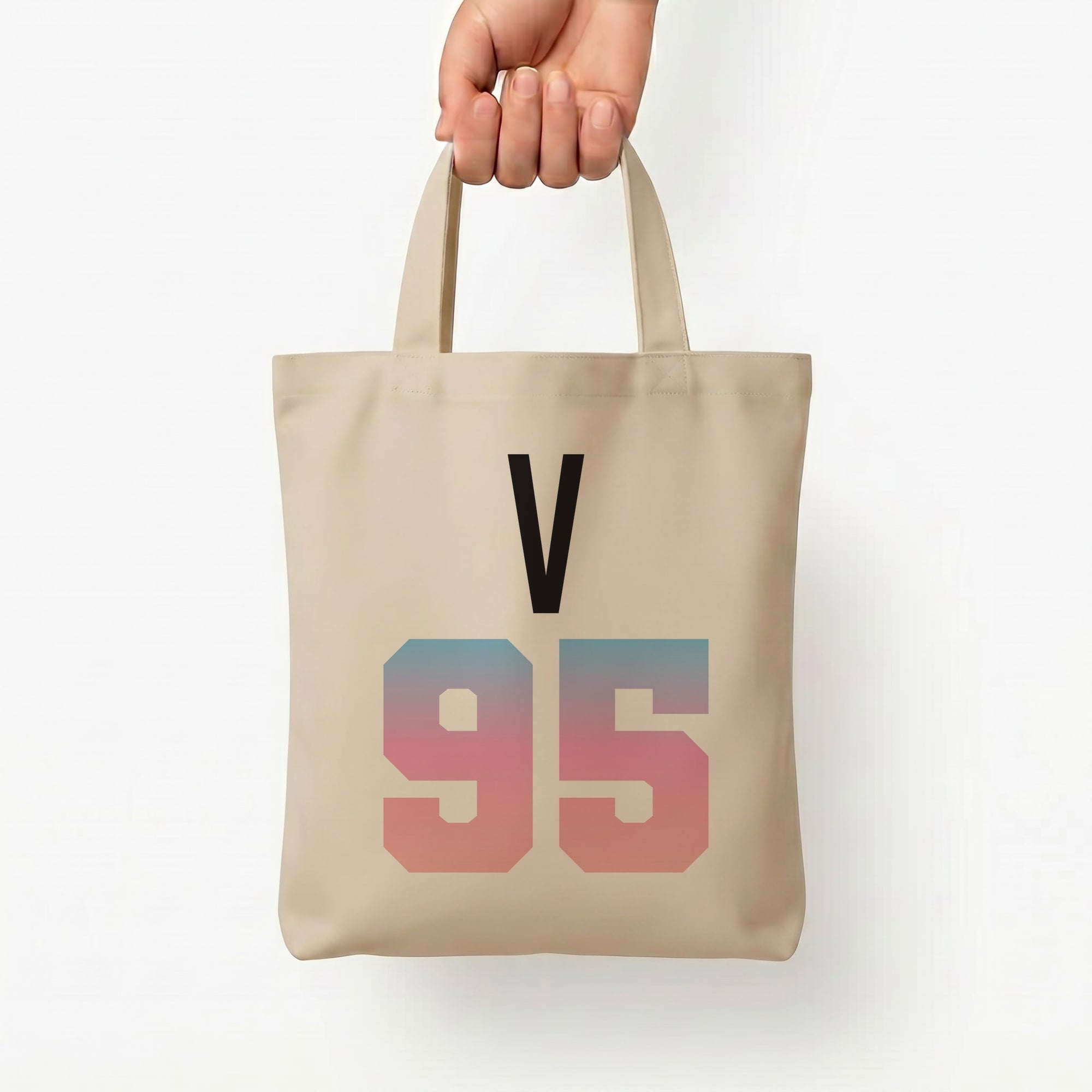 V 95 Tote Bag — Natural / Small
