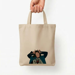 Eddie Munson Tote Bag — Natural / Small