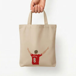 Gerrard - Football Tote Bag — Natural / Small