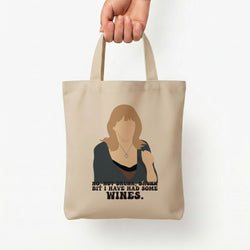 I Have Had Some Wines Tote Bag — Natural / Small