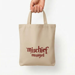 Mischief Tote Bag — Natural / Small
