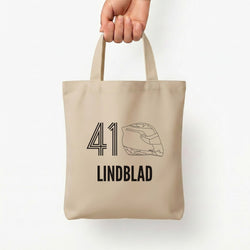 Lindblad Helmet 2026 Tote Bag — Natural / Small