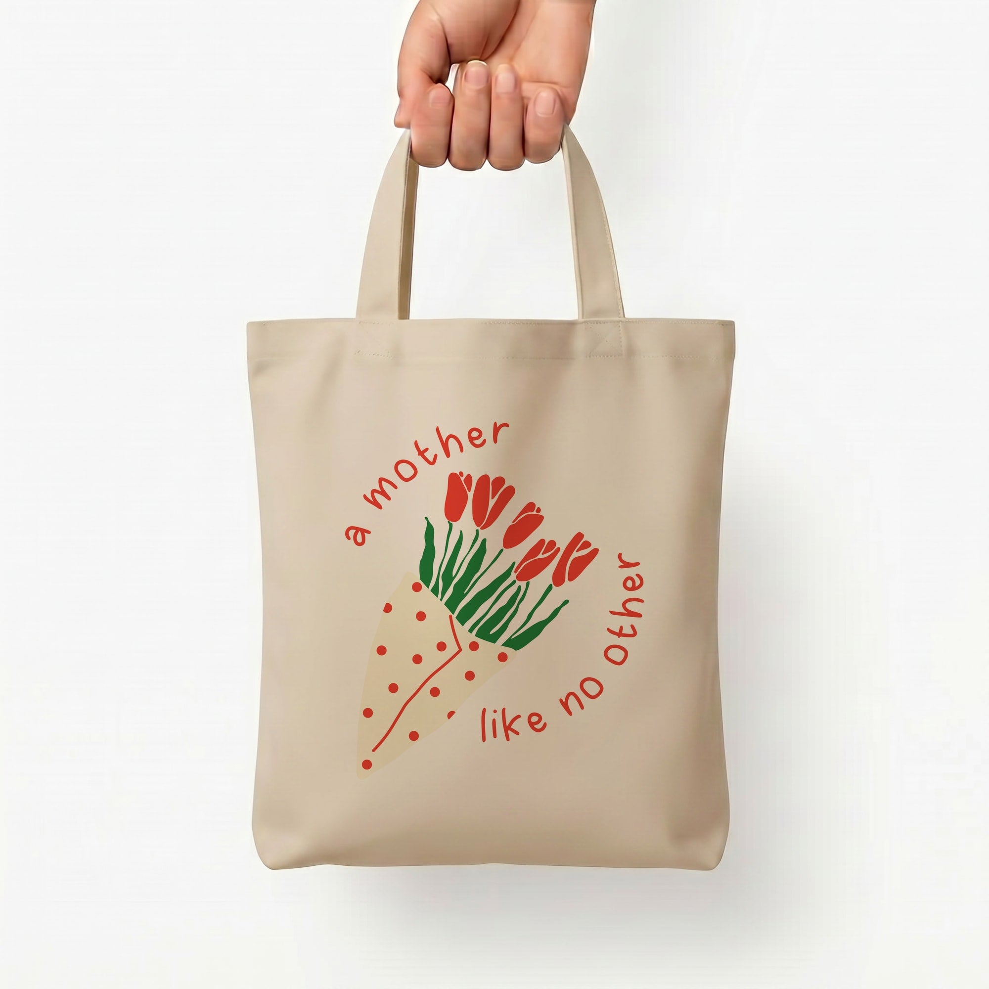 A Mother Like No Other Tote Bag — Natural / Small