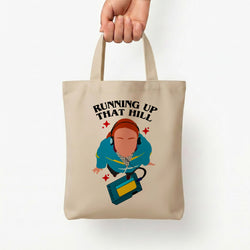 Running Up That Hill Tote Bag — Natural / Small