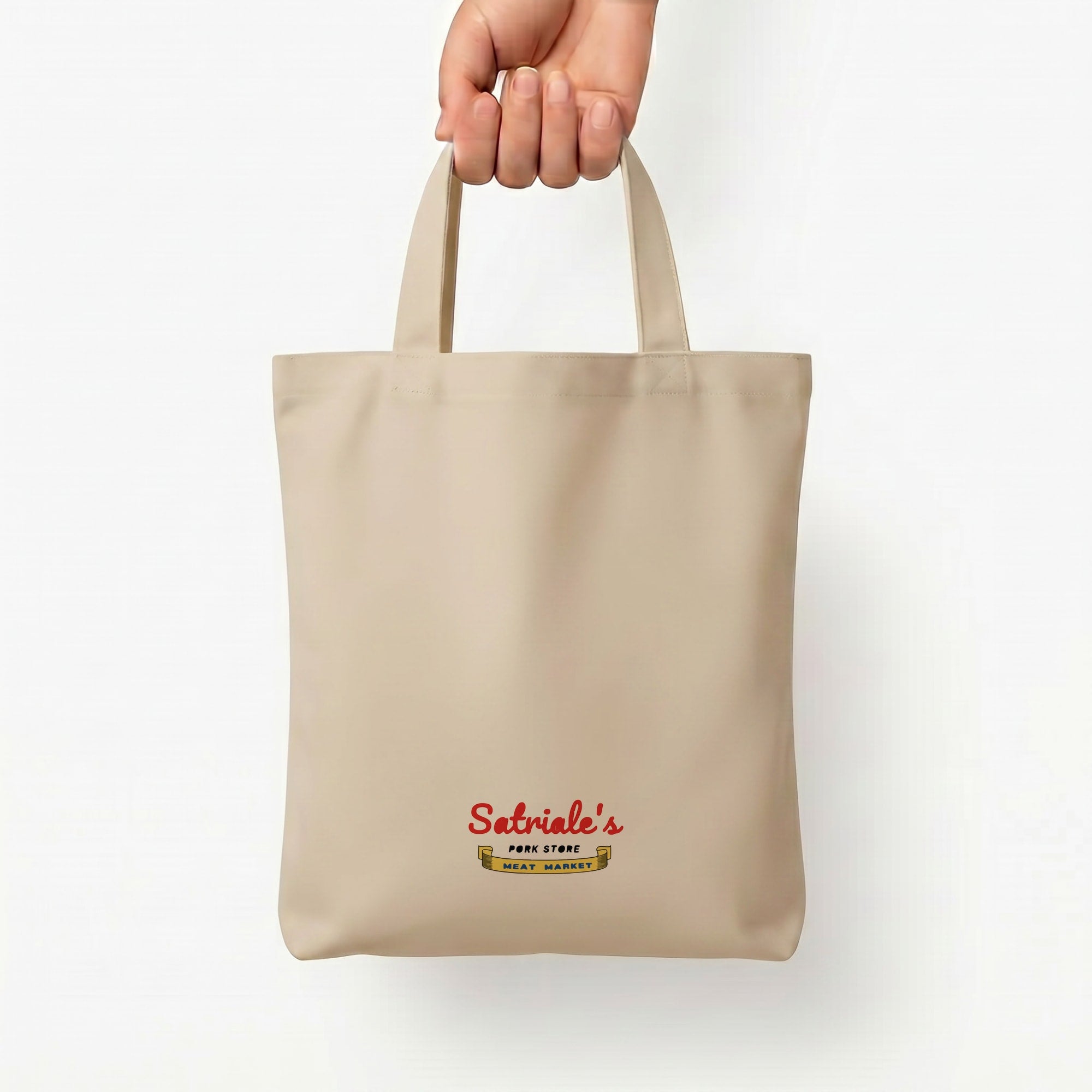 Satriale's Tote Bag — Natural / Small