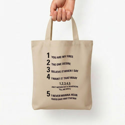I Want It That Way - B99 Tote Bag — Natural / Small
