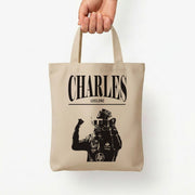 Charles Red And Gold Tote Bag 5