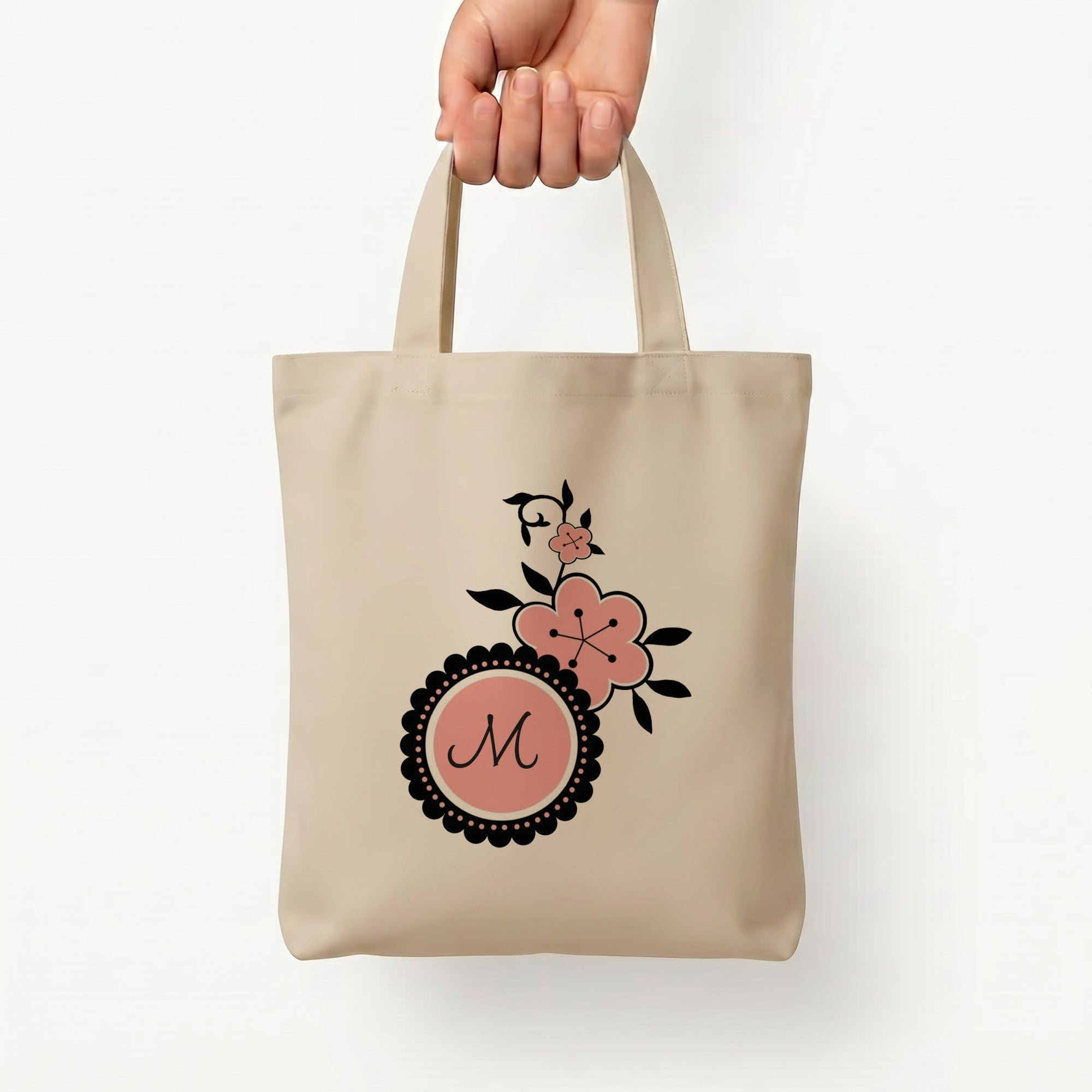 Marinette Tote Bag — Natural / Small