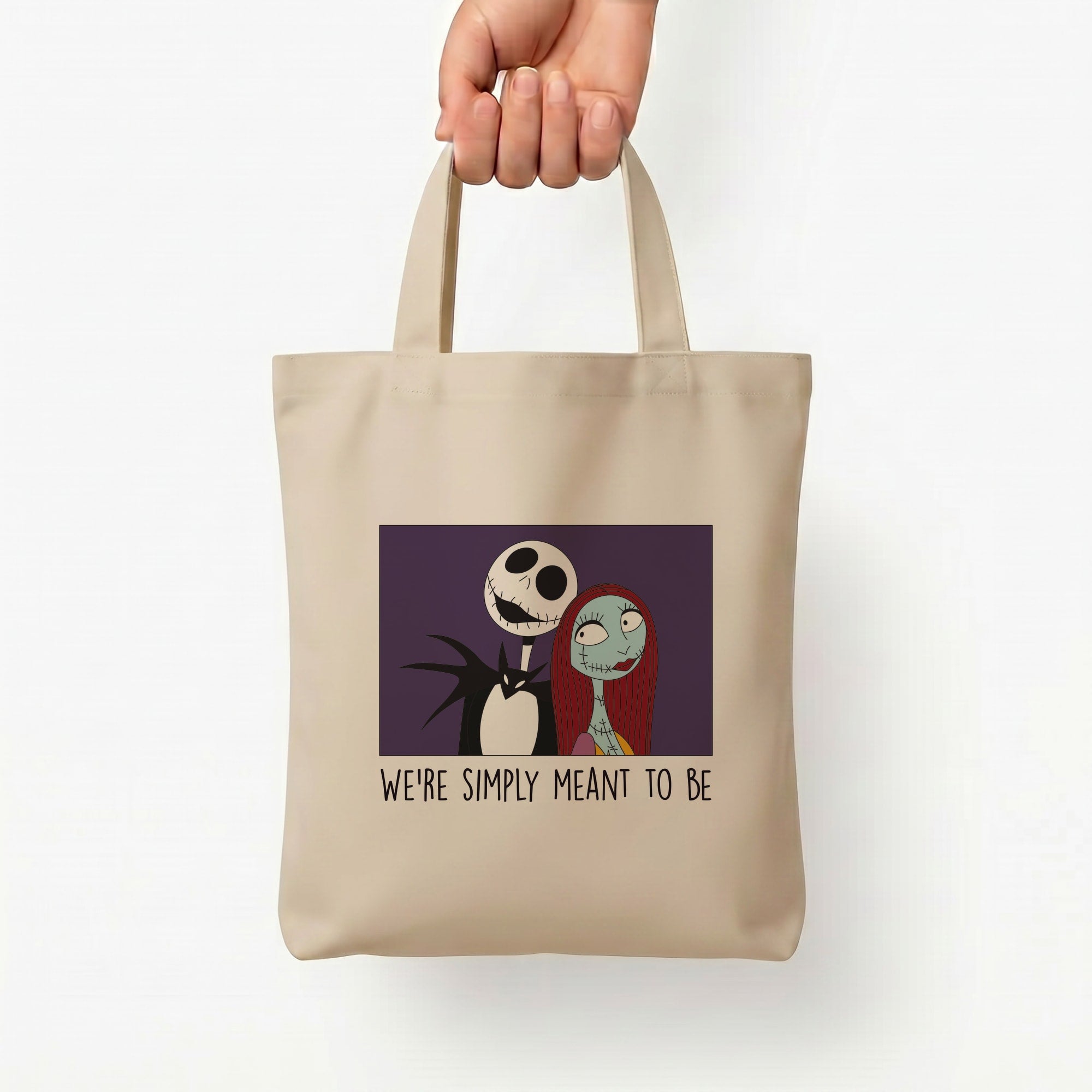 We're Simply Meant To Be  Tote Bag — Natural / Small