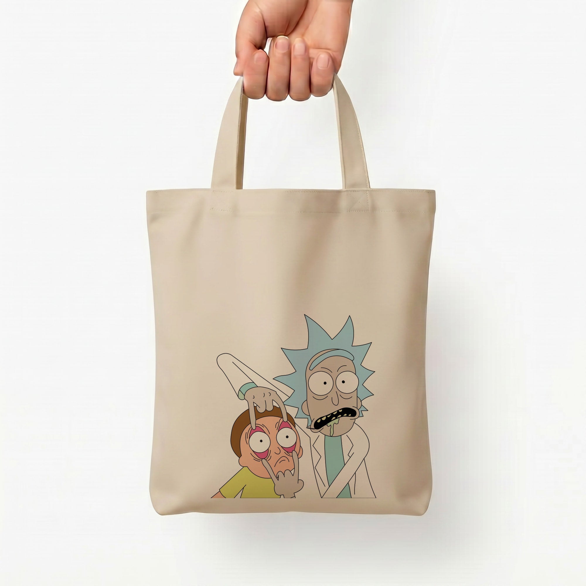 Psychedelic - RAM Tote Bag — Natural / Small