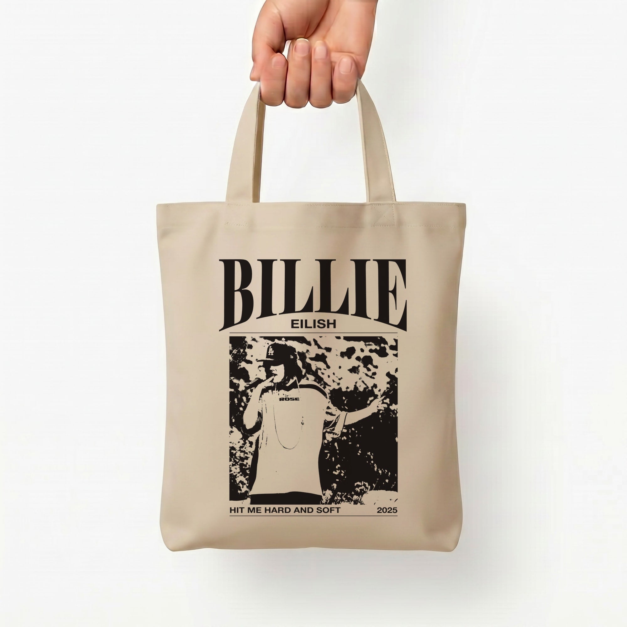 HMHAS Red Tote Bag — Natural / Small