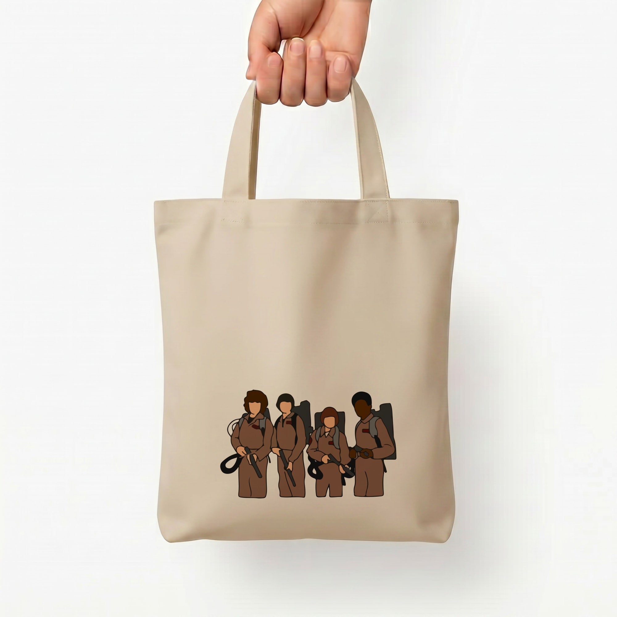 Ghost Busters Costumes Tote Bag — Natural / Small