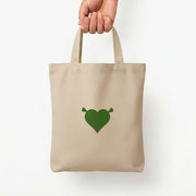 Green Ogre Heart Tote Bag 5