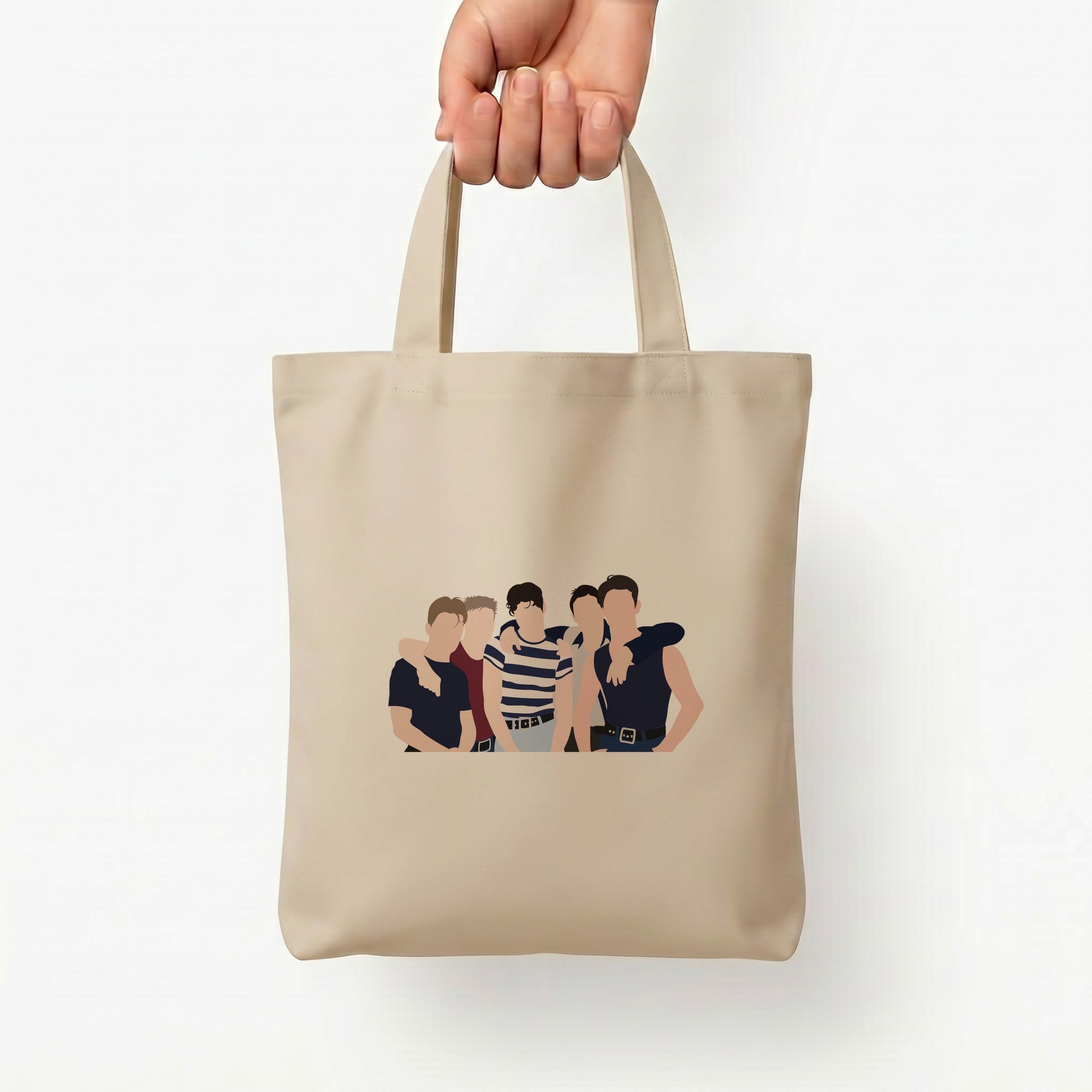 Take Band Members Tote Bag — Natural / Small