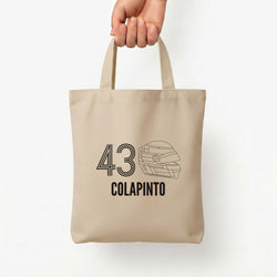 Colapinto Helmet 2026 Tote Bag — Natural / Small