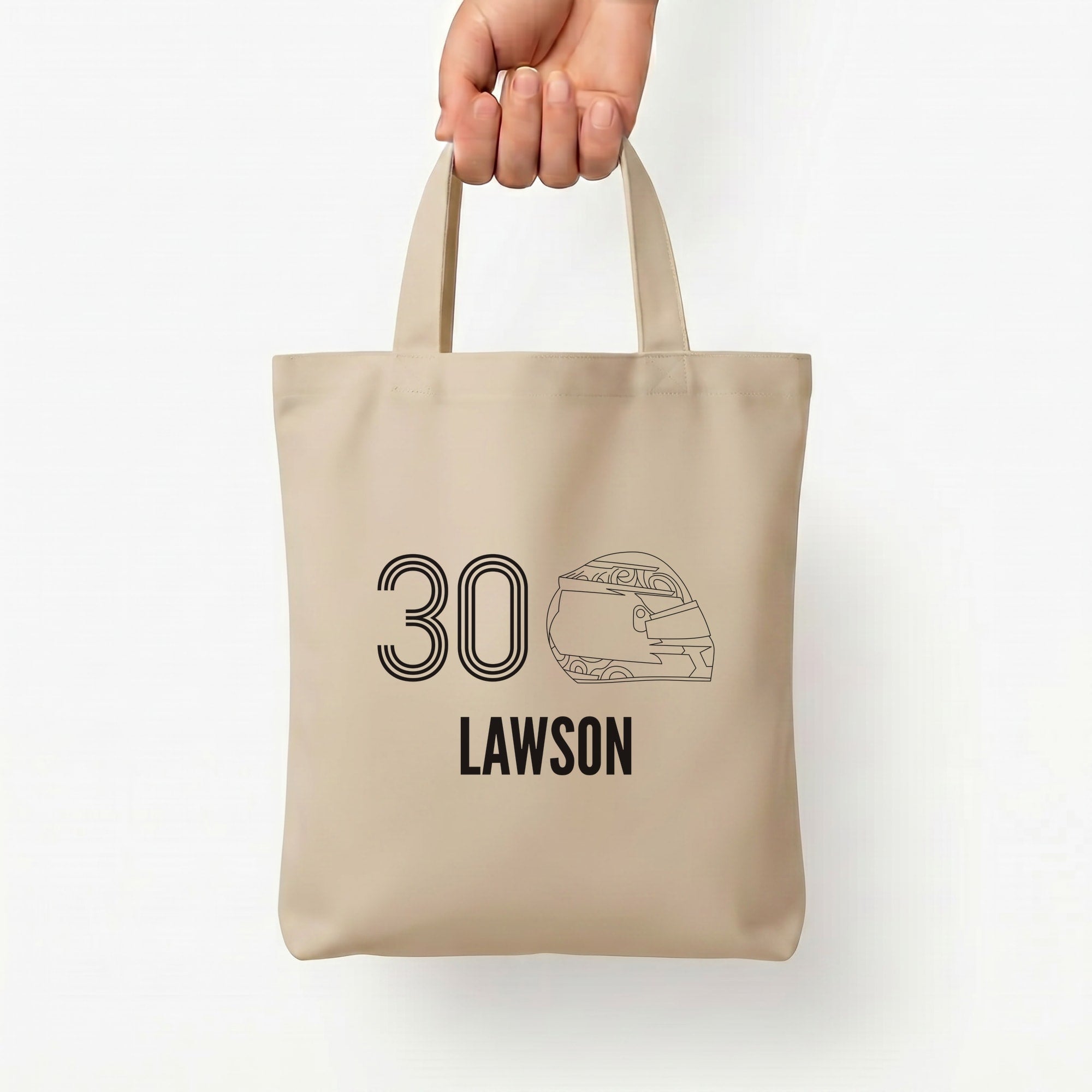 Lawson Helmet 2026  Tote Bag — Natural / Small
