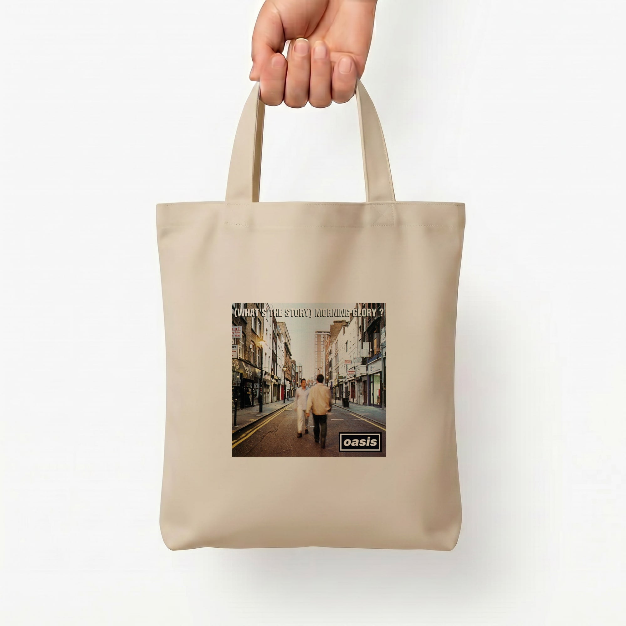 What's The Story Tote Bag — Natural / Small