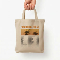 HDIGH Tour 2026 Tote Bag — Natural / Small