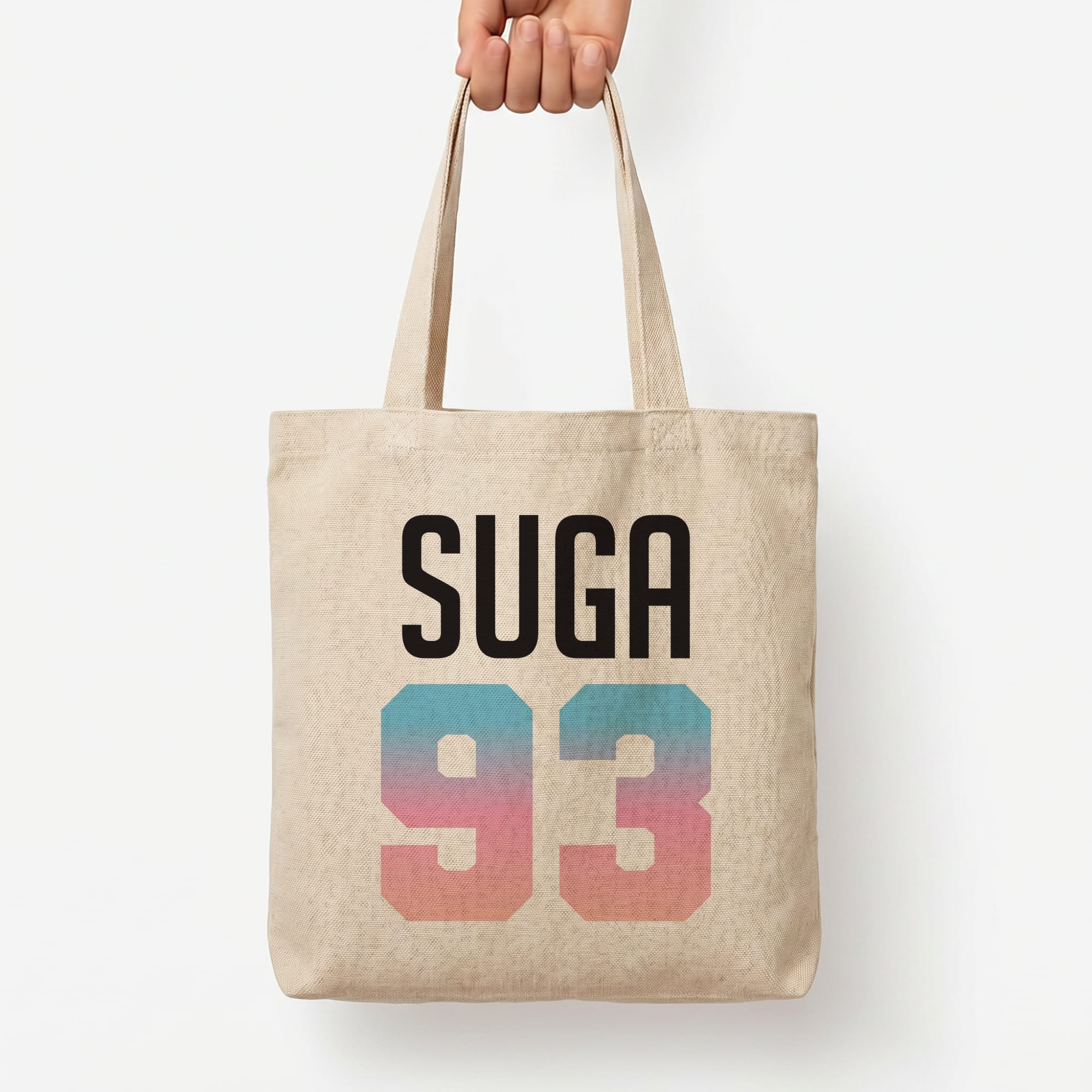 Suga 93 Tote Bag — Natural / Large