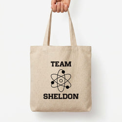 Team Sheldon - Sheldon Tote Bag — Natural / Large