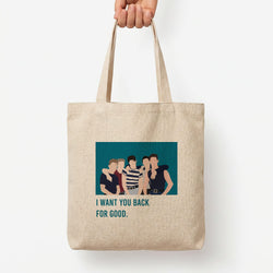 I Want You Back Tote Bag — Natural / Large