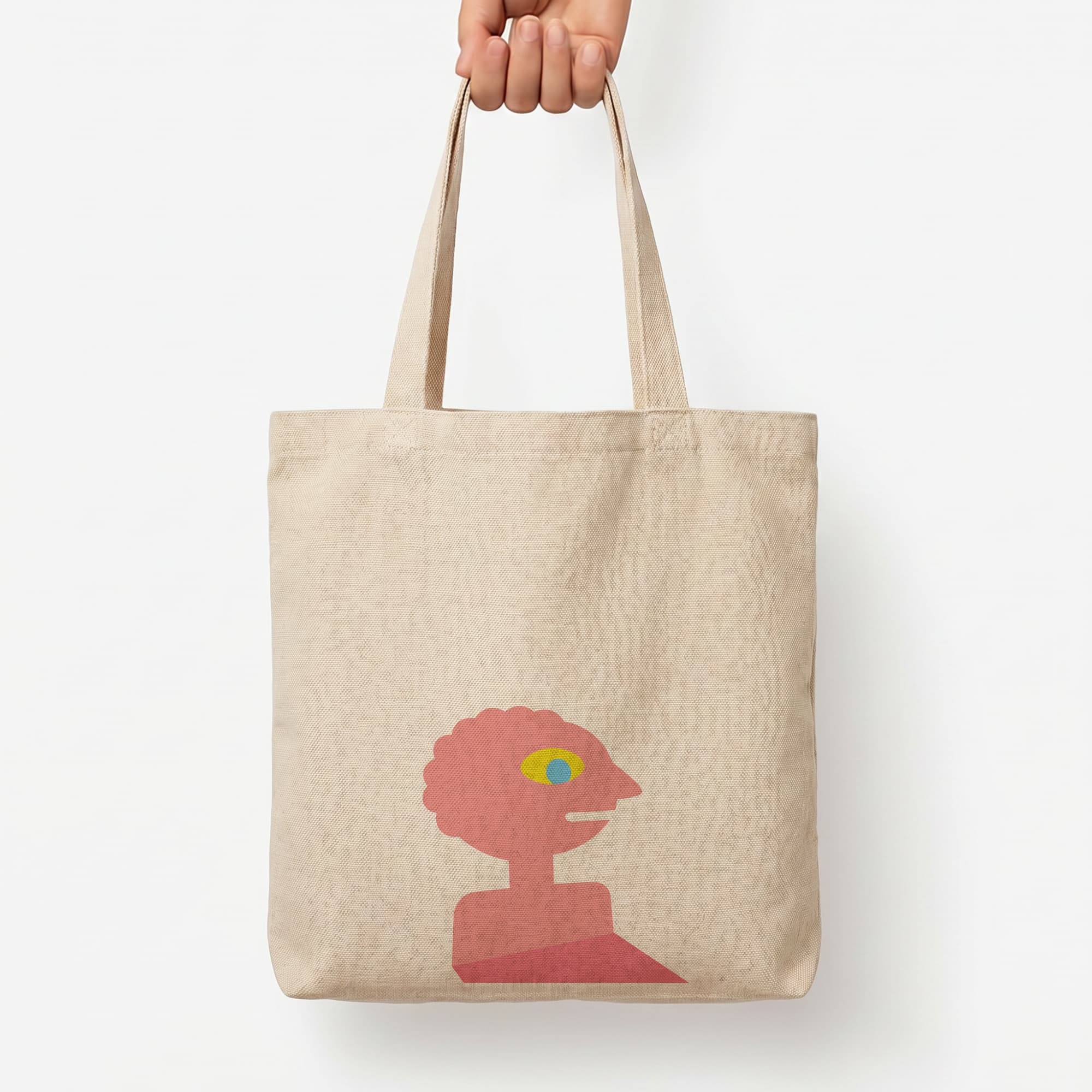 Prismo Tote Bag — Natural / Large