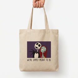 We're Simply Meant To Be  Tote Bag — Natural / Large