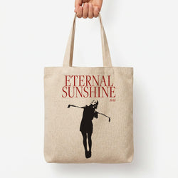Red Sunshine 2025 Tote Bag — Natural / Large