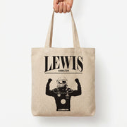 Lewis Red And Gold Tote Bag 3