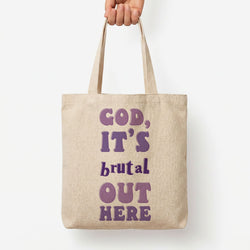 Brutal - Olivia Tote Bag — Natural / Large