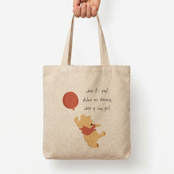 What If I Fail - Winnie Tote Bag — Natural / Large
