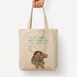 If The Current's Warm Tote Bag — Natural / Large