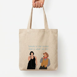Singing Tote Bag — Natural / Large