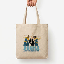 Donna And The Dynamos Tote Bag — Natural / Large