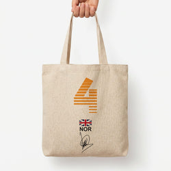 Norris - F1 Tote Bag — Natural / Large