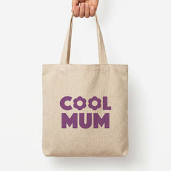 Cool Mum Tote Bag — Natural / Large