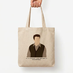 Hi, I'm Chandler Tote Bag — Natural / Large