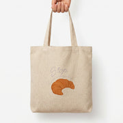 Stop I Could Have Dropped My Croissant - TikTok Tote Bag 3