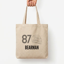 Bearman Helmet 2026  Tote Bag — Natural / Large