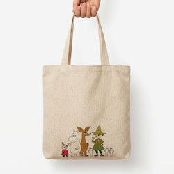 Moom Characters Tote Bag — Natural / Large