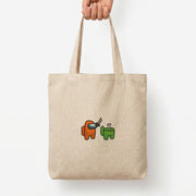 Among Gaming Killed Tote Bag 3